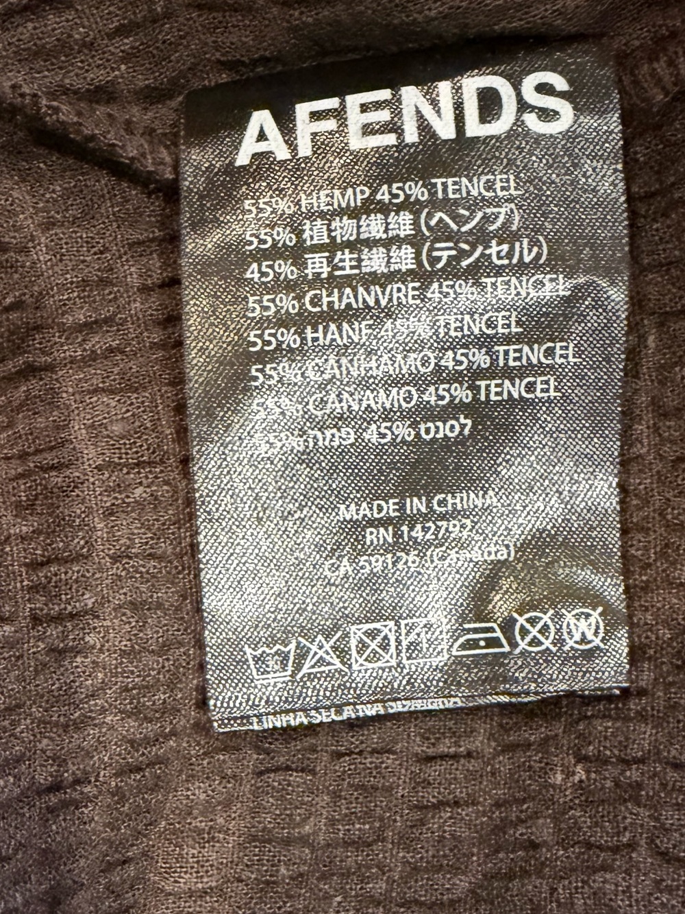 Afends Brown Mini Skirt Dress - Picture 11 of 11